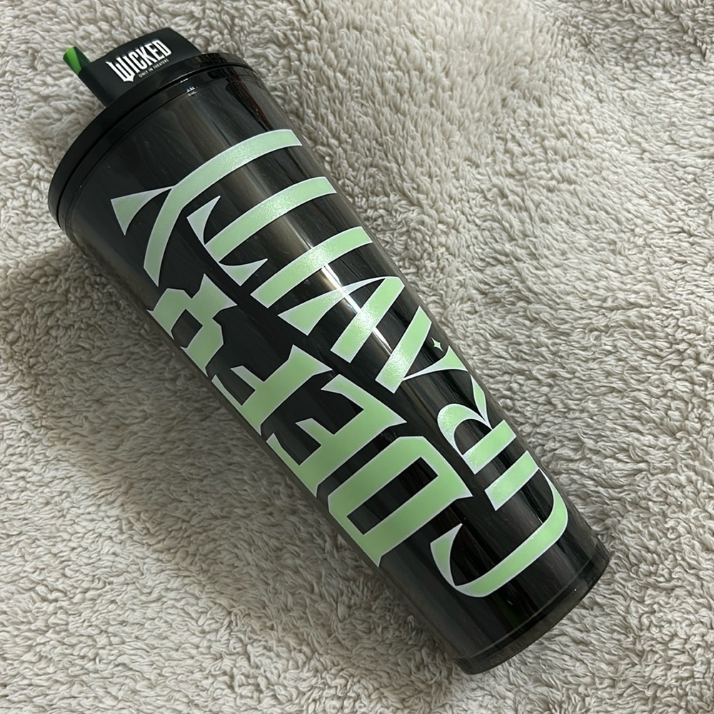 Wicked x Starbucks Defy Gravity Glow-in-the-Dark Cold Cup 24 oz